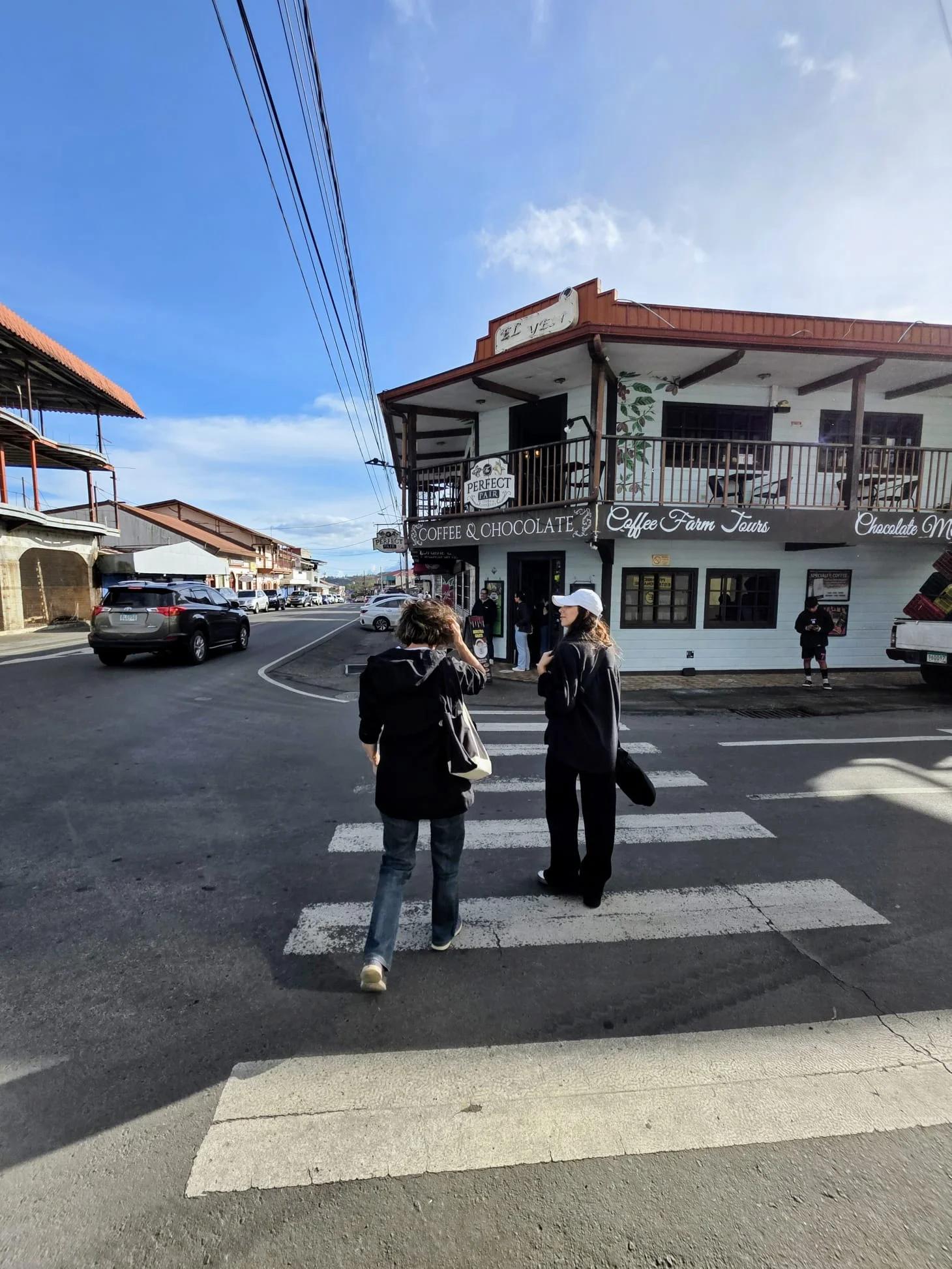 Neighborhood visit with Sabrinna
