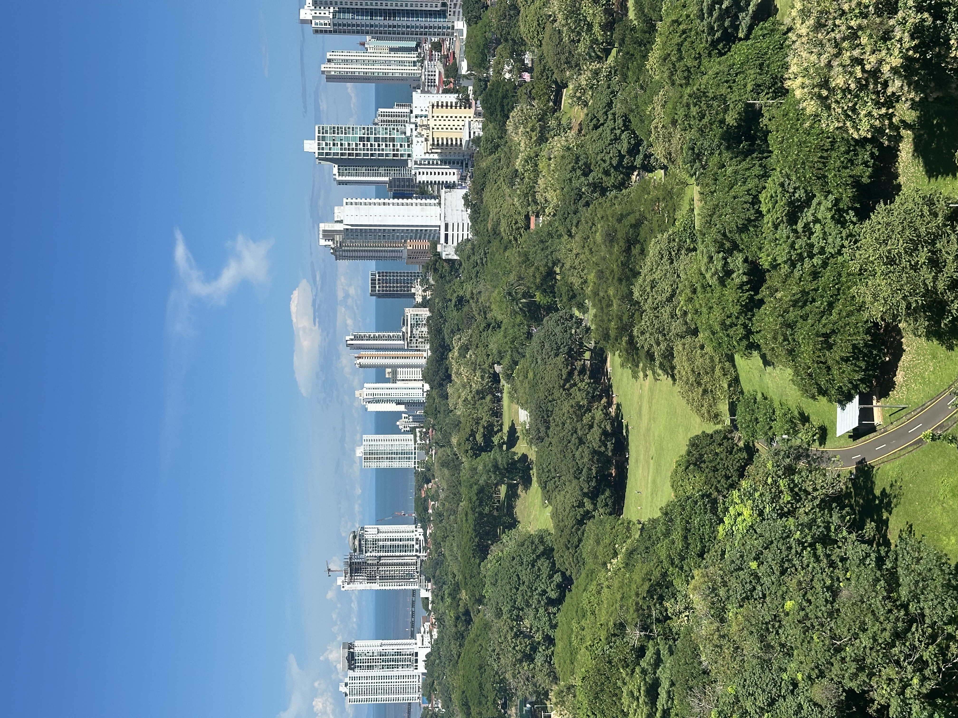 View from a Panama City apartment at the $3,000-a-month budget tier, where a newer building and a real view become realistic